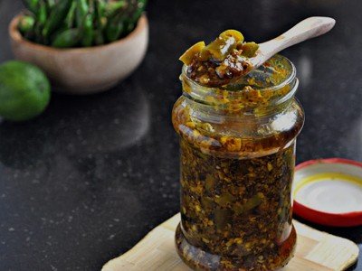 Organic Chilly Pickles