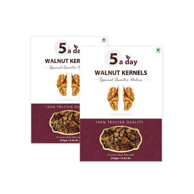 Walnut Kernels (Quarter Pcs), 500 GMS (250 GMS X 2)