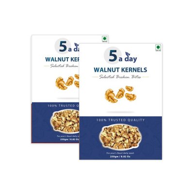 Walnut Kernels (Broken), 500 GMS (250 GMS X 2)