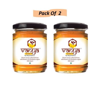 Raw Himalayan Honey (Unprocessed), 1 KG (500 GMS X 2)