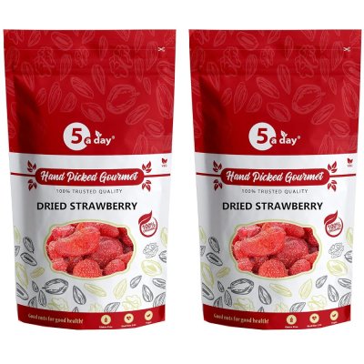 Dried Strawberry, 500 GMS (250 GMS X 2)