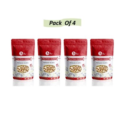 Pistachios In Shell (Roasted & Salted), 1 KG (250 GMS X 4)