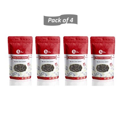 Black Chia Seeds, 1 KG (250 GMS X 4)