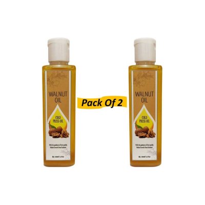 Cold Press Walnut Oil, 200 ML Or 3.3 fl.Oz (100 ML X 2)