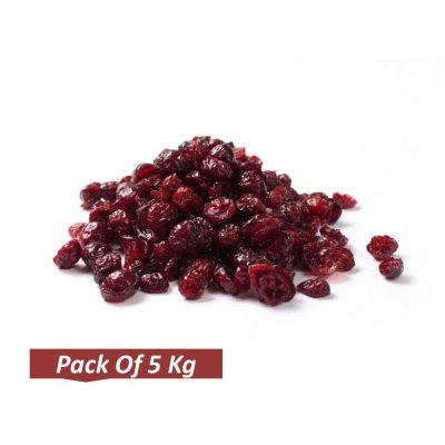 Cranberry Whole, Unsweetened, 5 KG Loose
