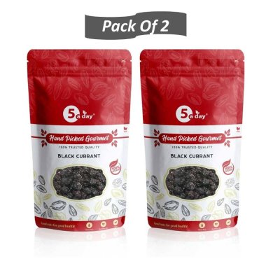 Sun Dried Black Currant, 500 GMS (250 GMS X 2)