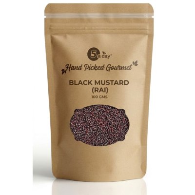 BLACK MUSTARD SEEDS 100 GMS