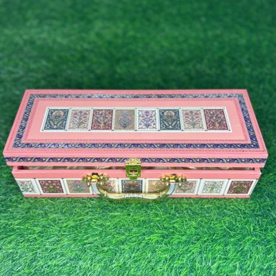 Elegant Hard Wood Designer Diwali Dry Fruit Gift Box -GBW-001 (Brand- 5aDay)