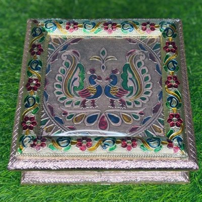 Elegant Hard Wood Designer Diwali Dry Fruit Gift Box GBW-003 (Brand- 5aDay)