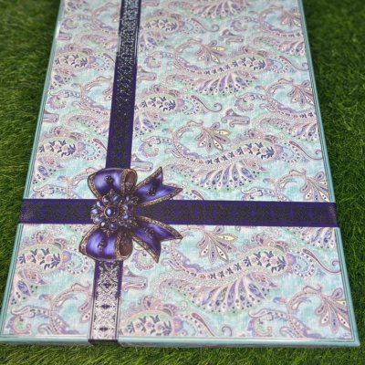 Elegant Hard Cardboard Designer Diwali Dry Fruit Gift Box GBC-001 (Brand- 5aDay)