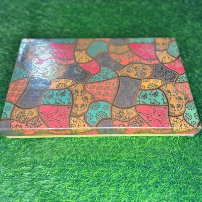 Elegant Hard Cardboard Designer Diwali Dry Fruit Gift Box GBC-003 (Brand- 5aDay)