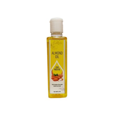 Cold Press Sweet Almond Oil, 100 ML Or 3.3 fl.Oz